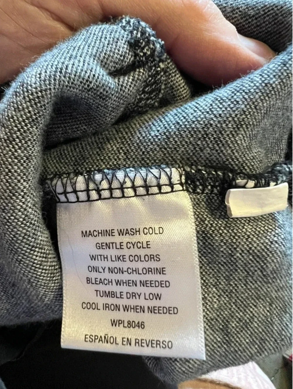 Alfani Men’s XL 100% Cotton Full-Zip Knit Sweater Jacket – Gray